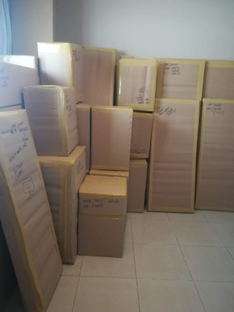 Organized storage facility